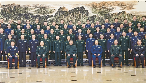 習近平接見全軍思想政治教育工作會議代表